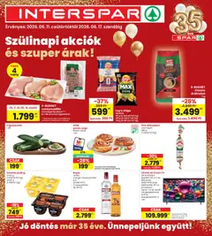 Interspar akciós újság - amely érvényes a következő dátumtól: 11.06.2026