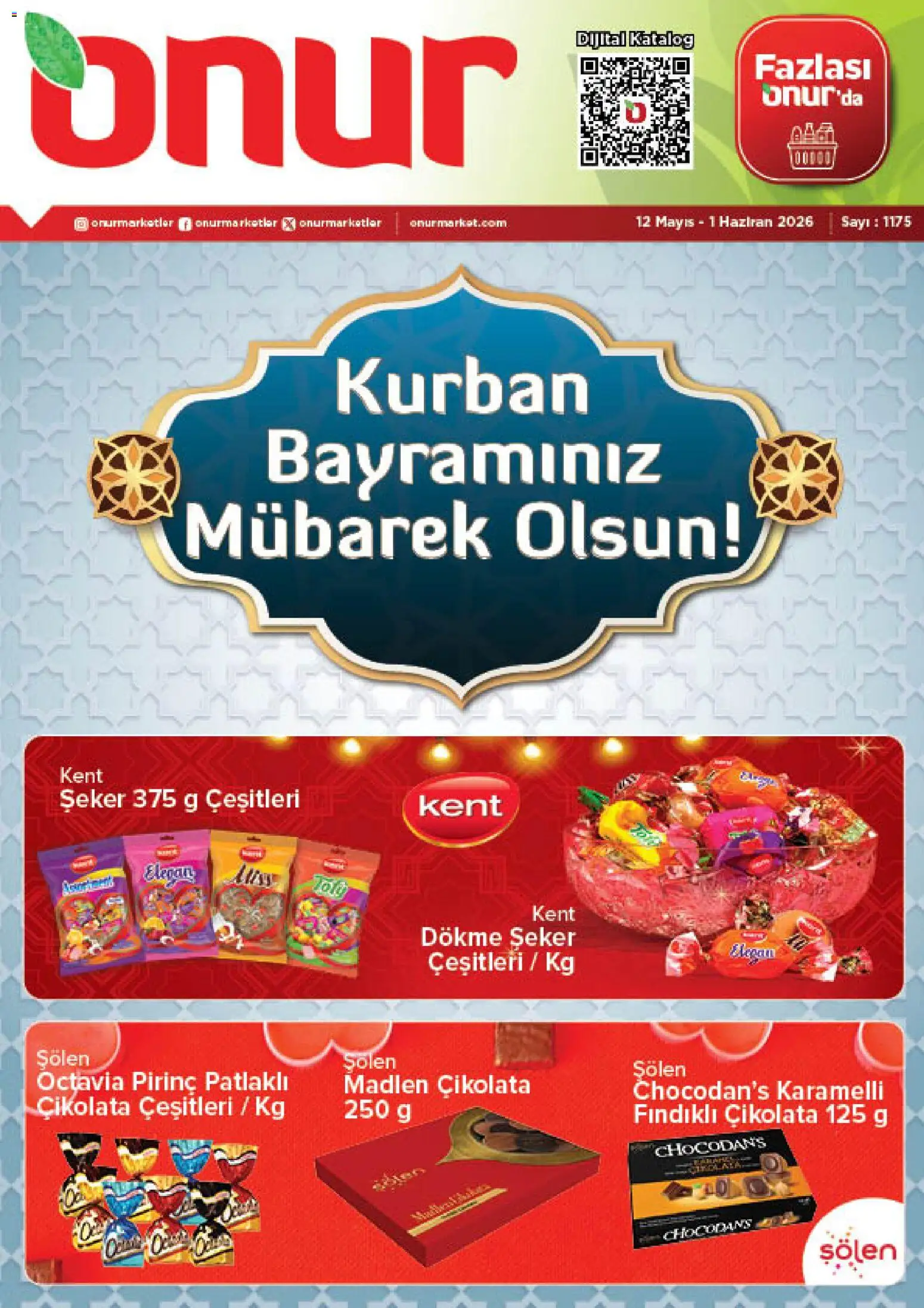 Onur Market Katalog - Bursa - 12.05.2026 tarihinden itibaren geçerlidir | Sayfa: 1