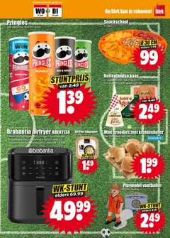 Dirk folder week 25 - Voorbeeld van een folder van Dirk, geldig van 17.06.2026 | Pagina: 19 | Producten: Kaas, Kész piskótalap, Pringles, La