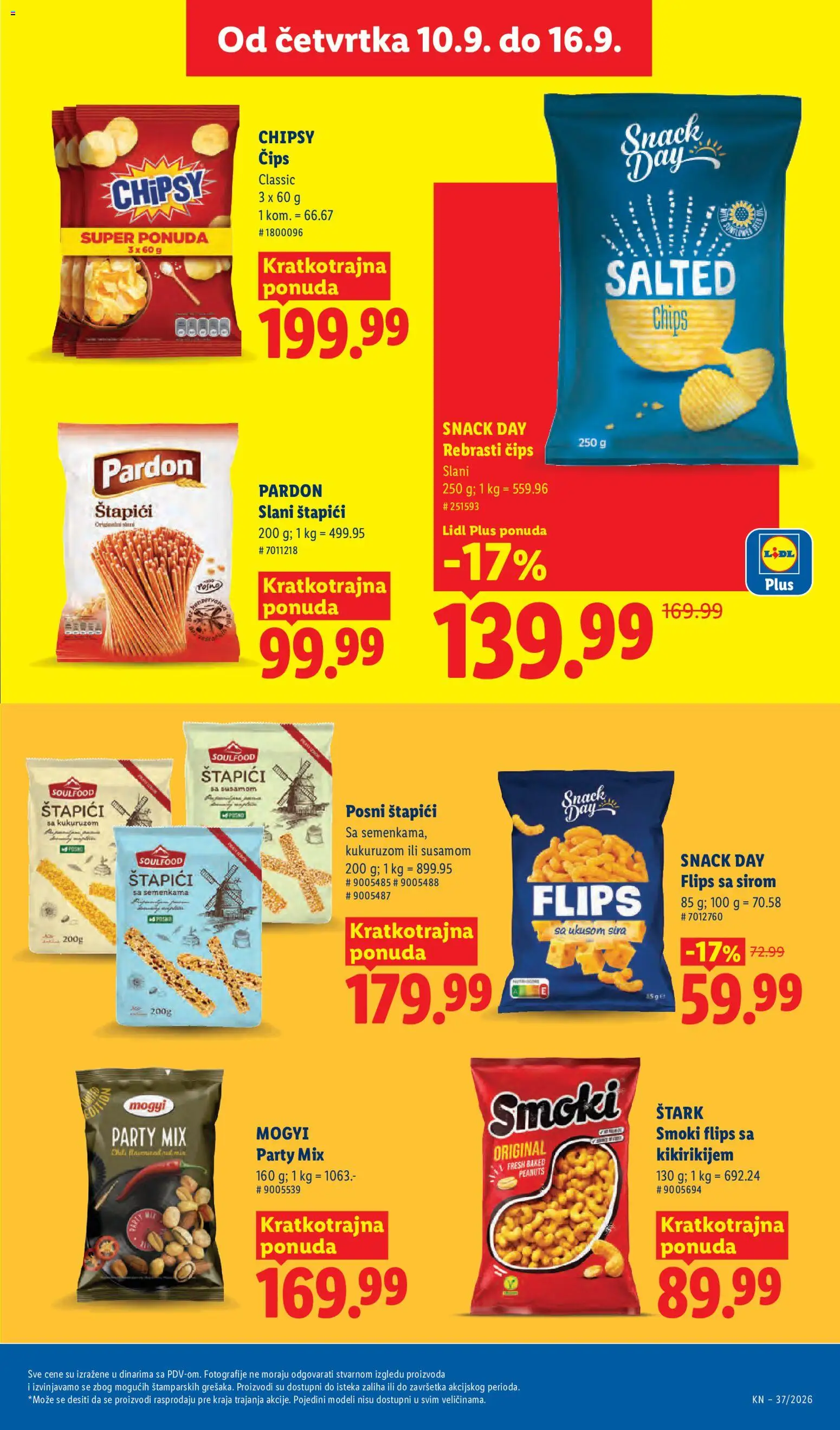 Lidl katalog - važi od 10.09.2026 | Strana: 57
