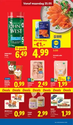 Crispix wafels, Crispix wafels 100 g - Voorbeeld van een folder van Lidl, geldig van 25.05.2026 | Pagina: 25 | Producten: Édességek, Tonijn, Festék, Ijskoffie