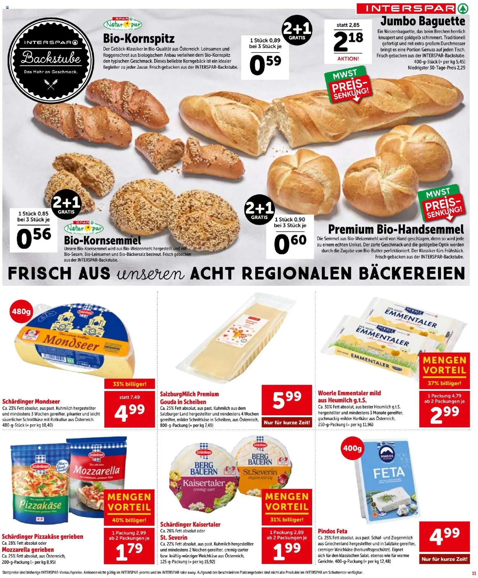 Interspar - Flugblatt gültig ab 01.07.2026 | Seite: 11 | Produkte: Jääkaappipakastin