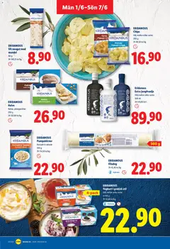 Lidl erbjudanden - Förhandsvisning av reklamblad från butik Lidl aktuell från 01.06.2026 | Sida: 12 | Produkter: Tzatziki, Chips, Yoghurt