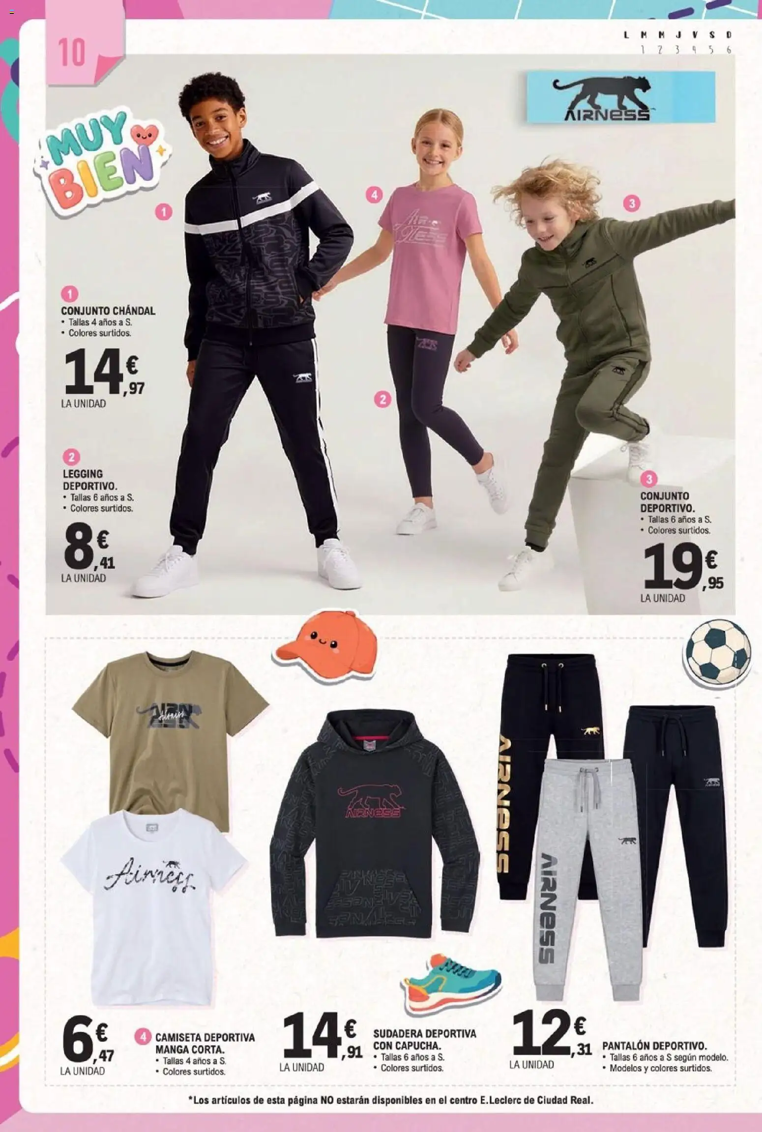 E.Leclerc Miranda de Ebro │ válido desde el 10/08/2026 | Página: 10 | Productos: Sudadera, Camiseta deportiva