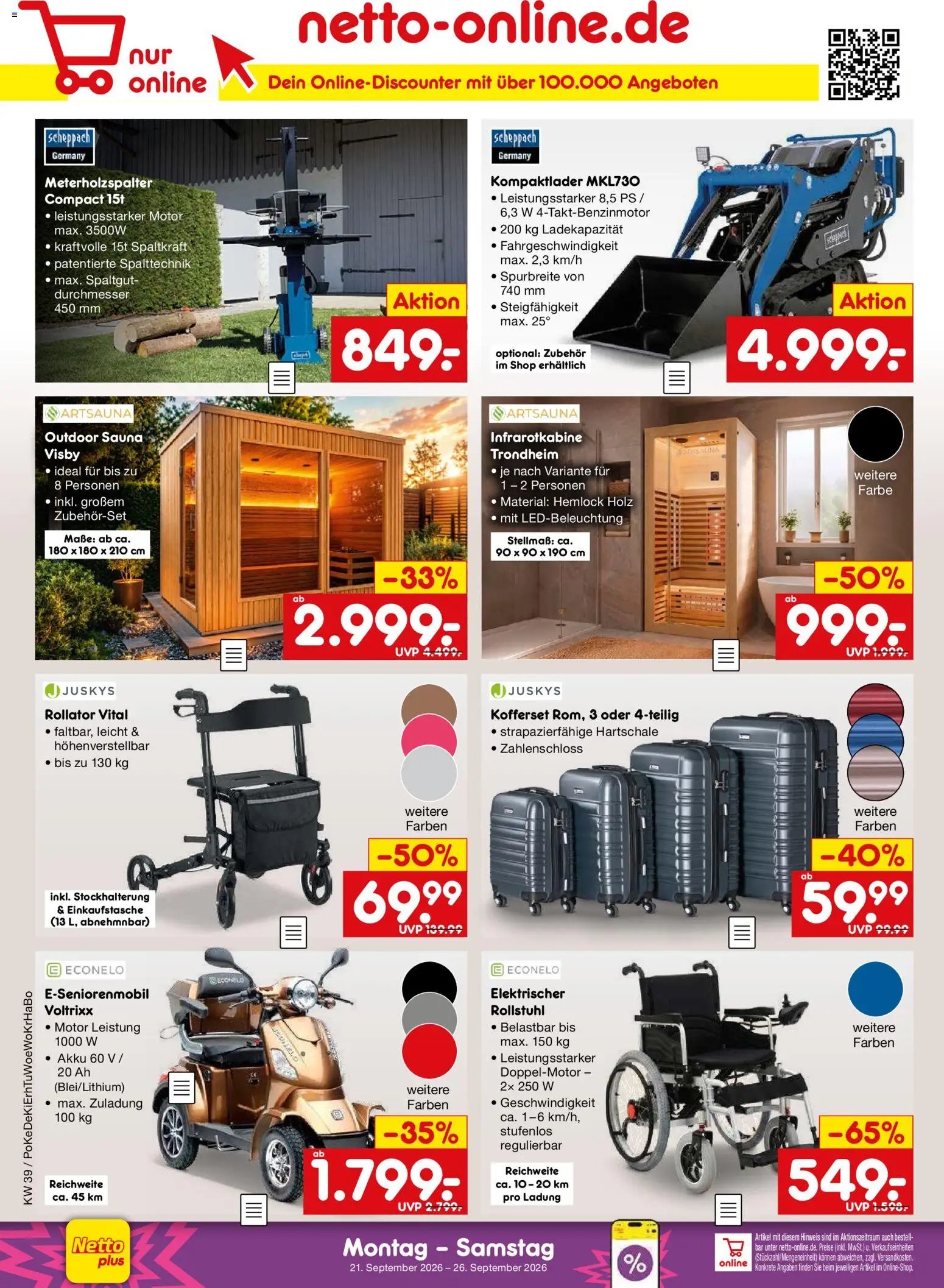 Netto Marken-Discount Prospekt – gültig ab 21.09.2026 | Seite: 44