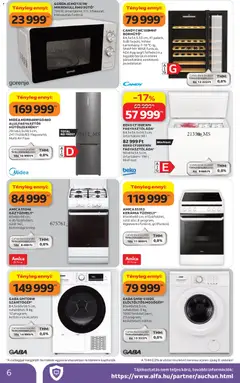 GORENJE MO17E1W MIKROHULLÁMÚ SÜTŐ, 700 W, űrtartalom: 17 l, 5 fokozat, kiolvasztás funkció - amely érvényes a következő dátumtól: 2026.10.08. | Oldal: 6