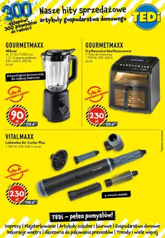 Pogląd oferty "TEDi gazetka - Chrzanów" - ważna od 24.06.2026 | Strona: 2 | Produkty: Frytkownica, Frytkownica beztłuszczowa, Kosz, Artykuły szkolne
