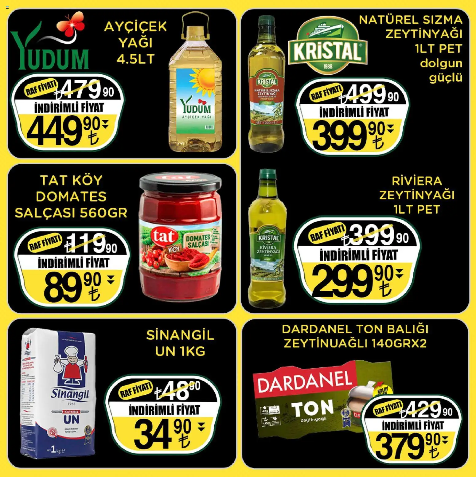Sarıyer Katalog - 17.04.2026 tarihinden itibaren geçerlidir | Sayfa: 19 | Ürünler: Raf, Domates, Ton balığı