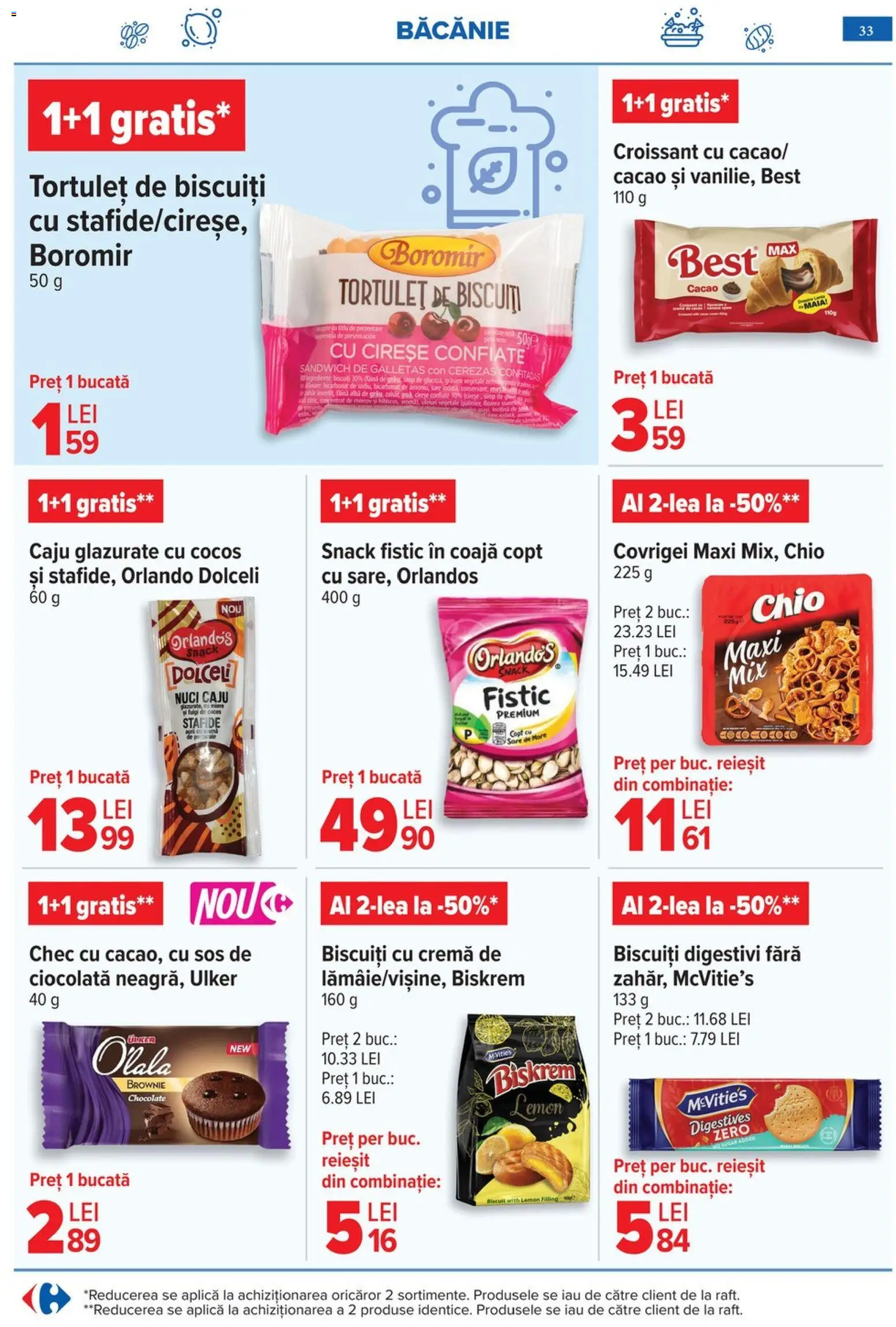 Noul catalog Carrefour – valabil de la 06.05.2026 | Pagină: 36 | Produse: Nuci, Stafide, Sos, Sare