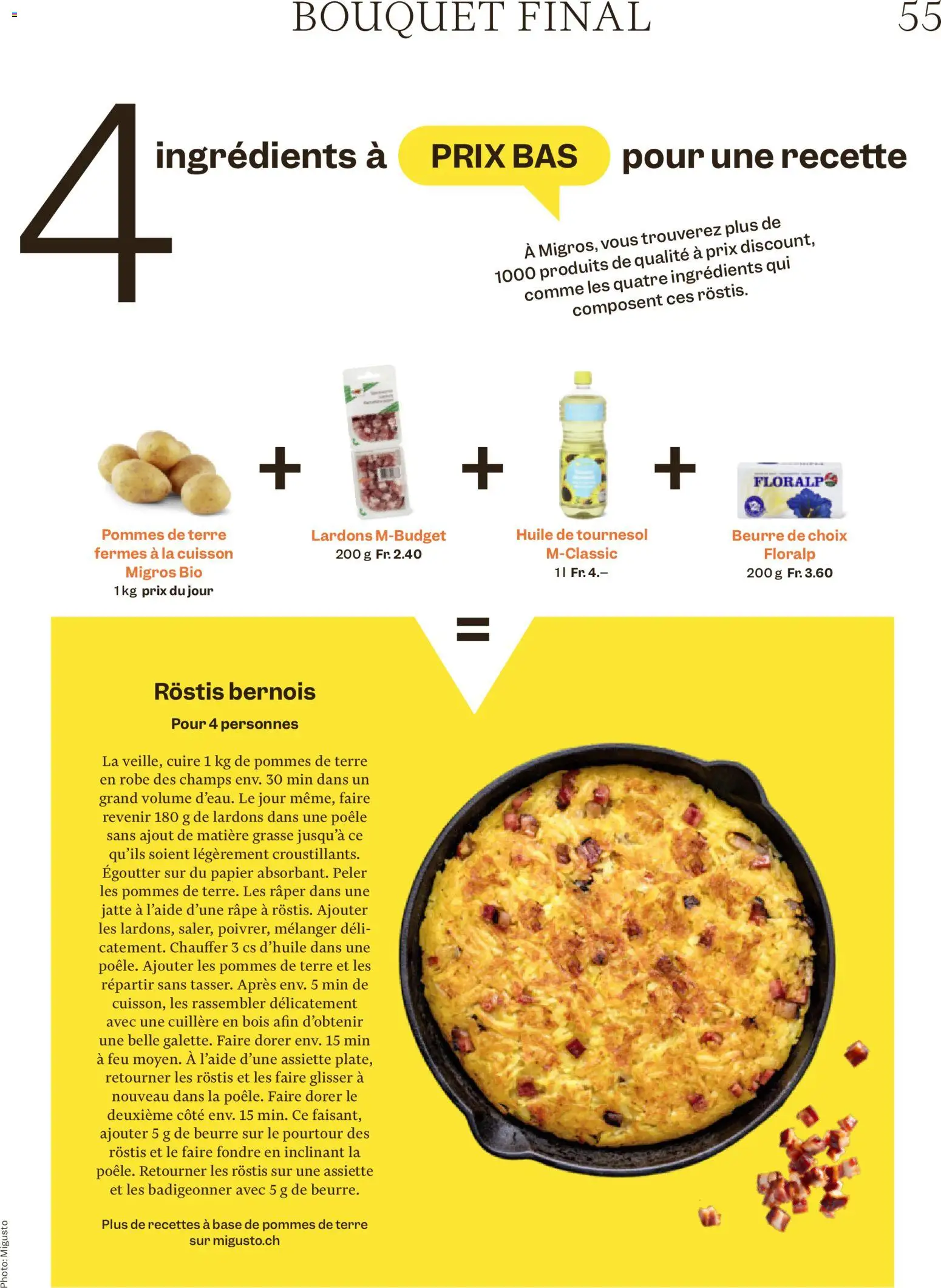 Migros aktionen Magazine FR – gültig ab 14.10.2026 | Seite: 55