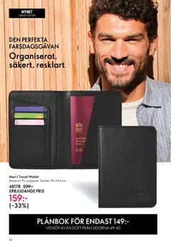 Oriflame erbjudanden 08/26 - Förhandsvisning av reklamblad från butik Oriflame aktuell från 03.06.2026 | Sida: 52 | Produkter: Doft, Plånbok