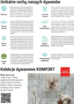 Pogląd oferty "Komfort gazetka - Katalog dywanów" - ważna od 17.03.2026 | Strona: 8 | Produkty: Dywan, Dywany