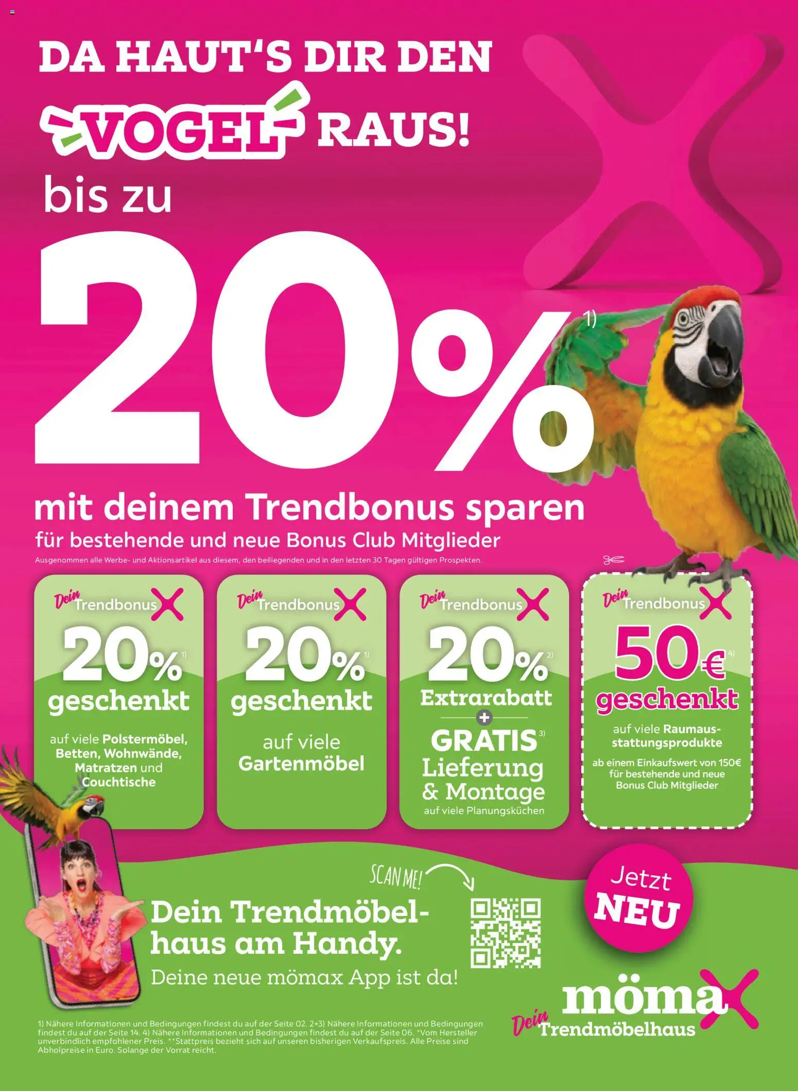 Mömax Prospekt aktuell gültig ab 26.05.2026 | Seite: 1