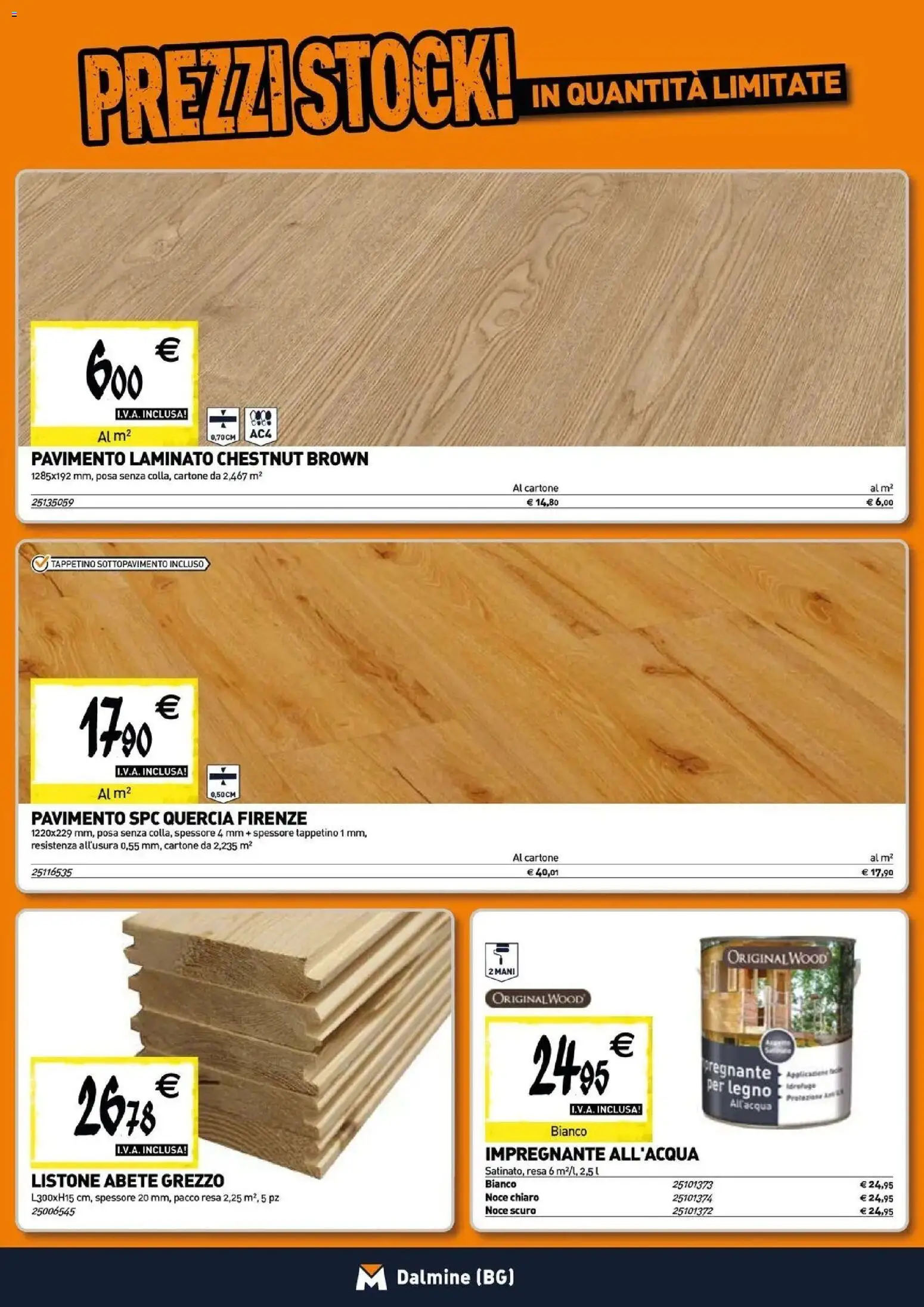 Nuovo TECNOMAT catalogo Dalmine dal 27/08/2026 > offerte anteprima 🛍️ | Pagina: 11 | Prodotti: Pavimento, Impregnante