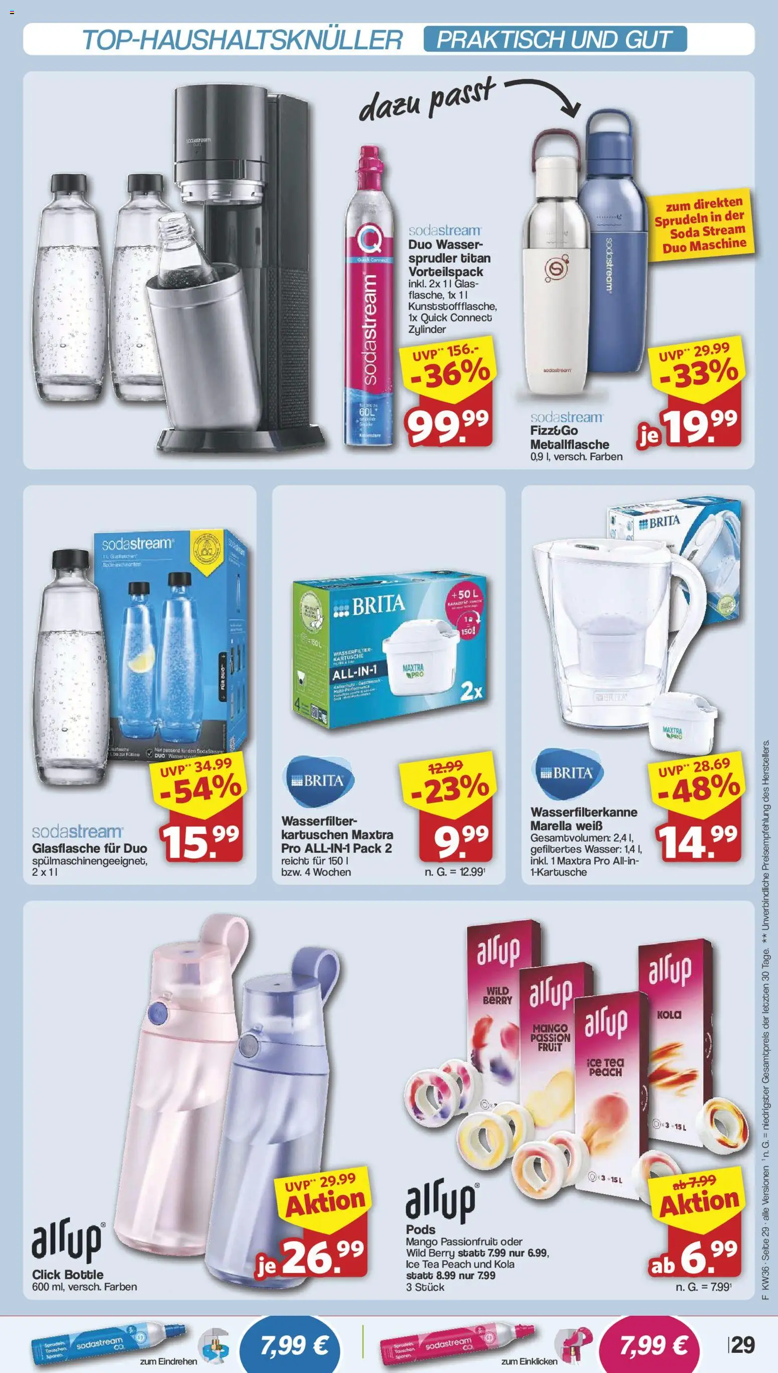 Famila Nordwest Prospekt – gültig ab 31.08.2026 | Seite: 31 | Produkte: Wasser, Mango, Sodastream