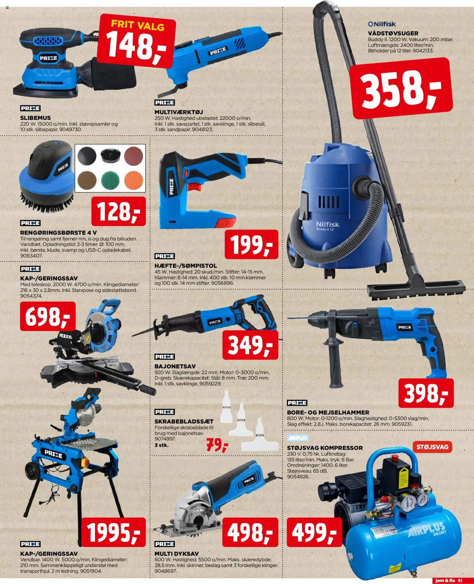 Jem & fix tilbudsavis – gyldig fra 10.05.2026 | Side: 43 | Produkter: Svamp, Is