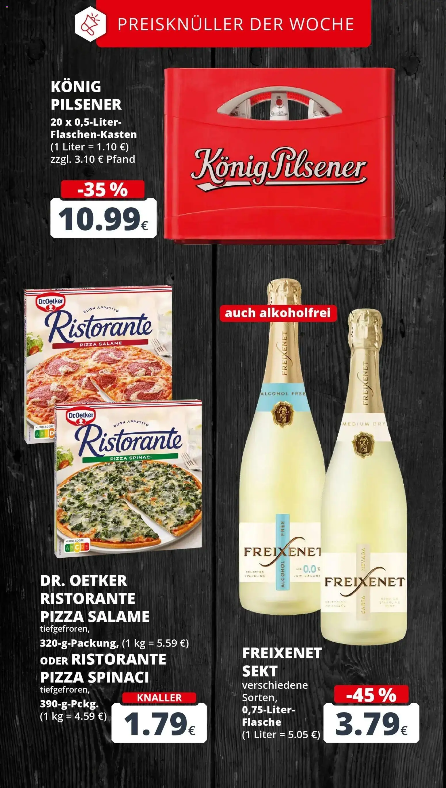REWE Prospekt ab 10.08.2026 zum Blättern » Angebote | Seite: 4 | Produkte: Ristorante, Freixenet, Sekt, Pizza