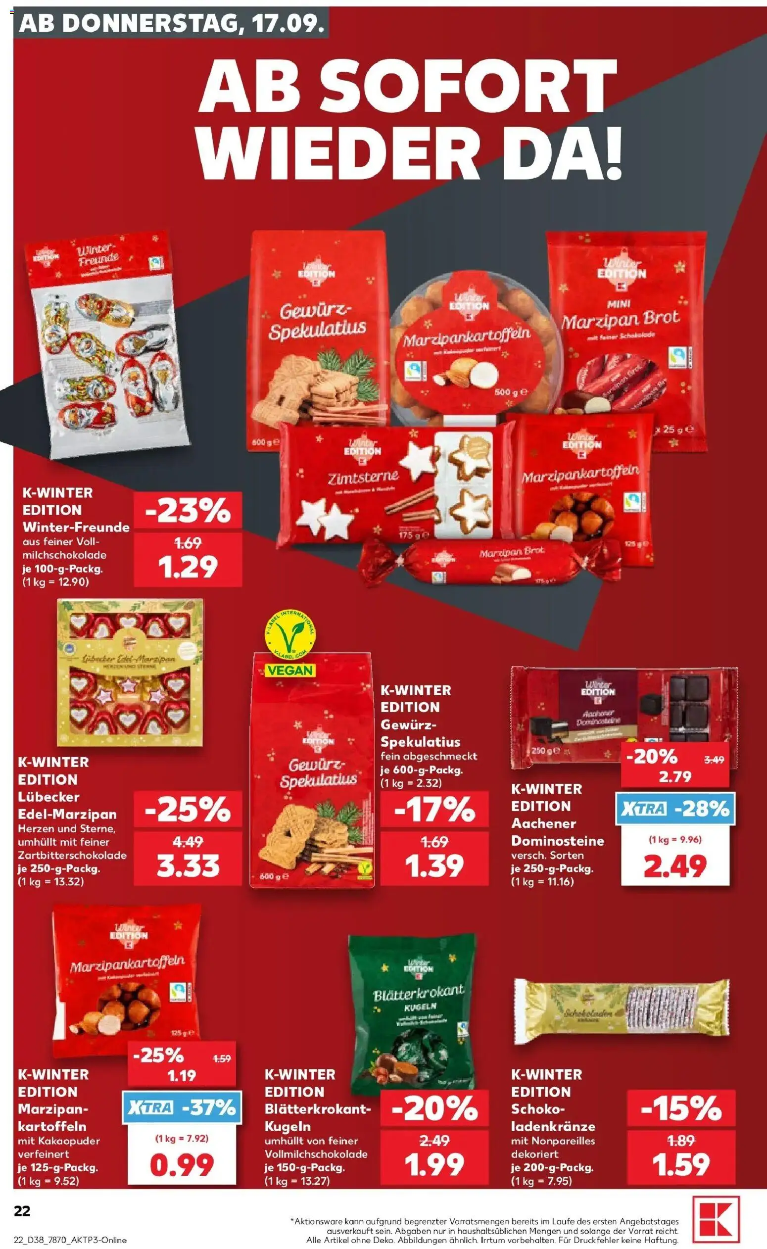 Prospekt Kaufland ab 14.09.2026 » Angebote Online zum Blättern | Seite: 34 | Produkte: Kartoffeln, Brot