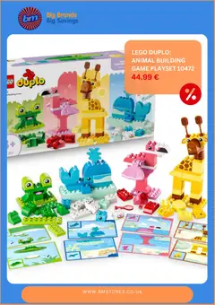 Preview of B&M - Offers valid from 17/09/2026 | Page: 4 | Products: LEGO DUPLO, Lego