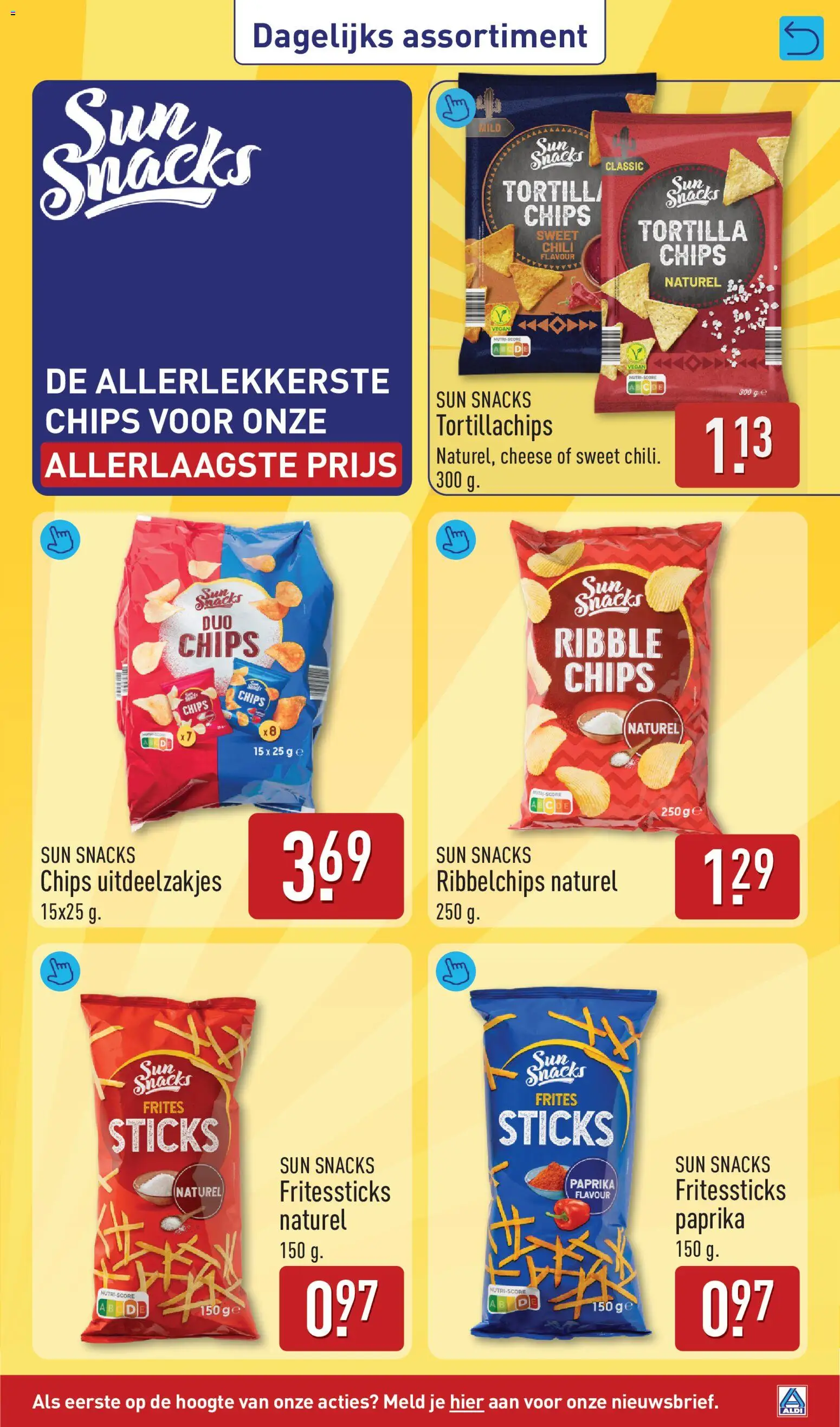 {H1} | Pagina: 31 | Producten: Snacks, Chips, Tortillachips, Paprika