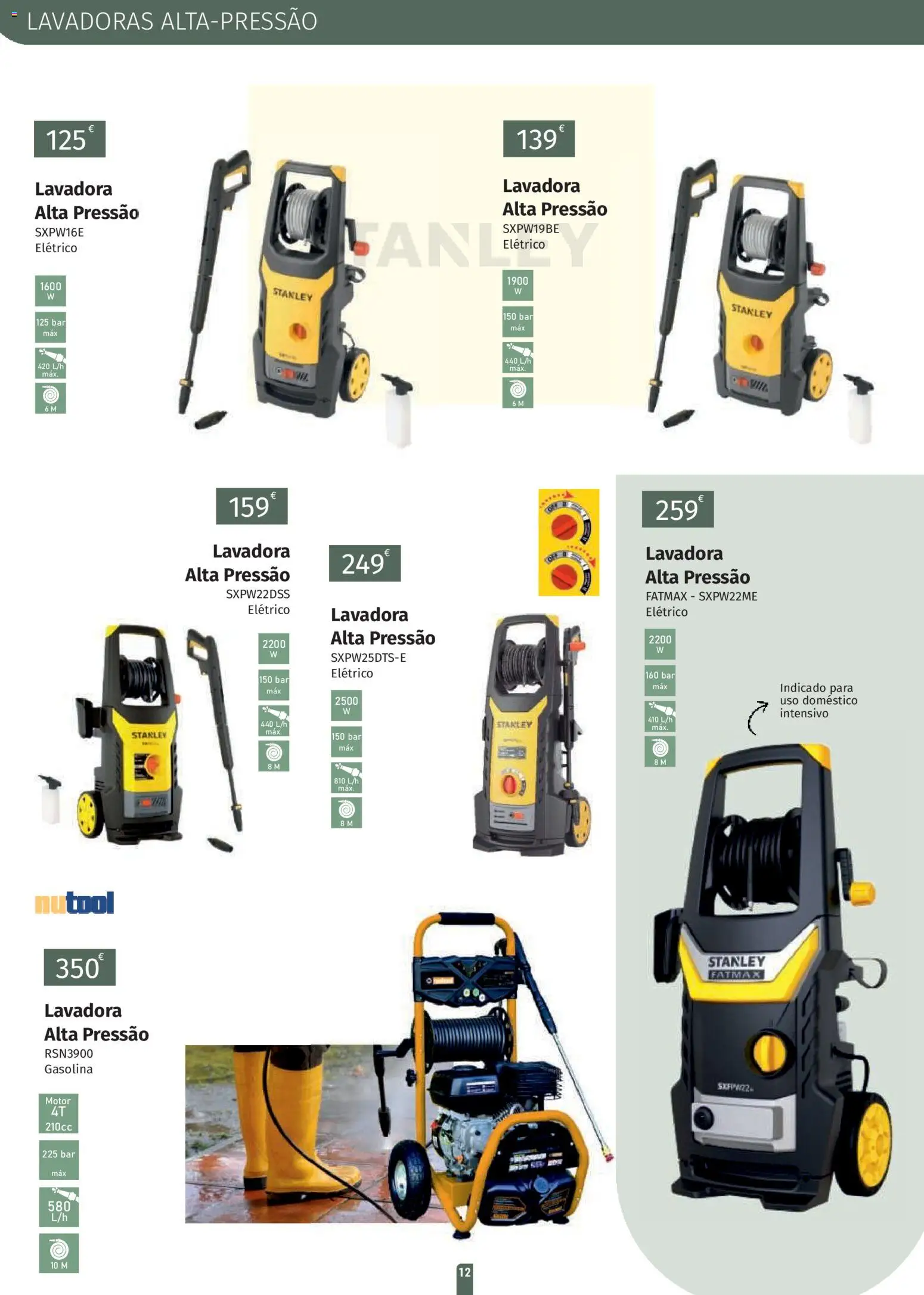 E.Leclerc folheto Jardim Lordelo │ válido de 23.03.2026 | Página: 12 | Produtos: Lavadora alta pressão