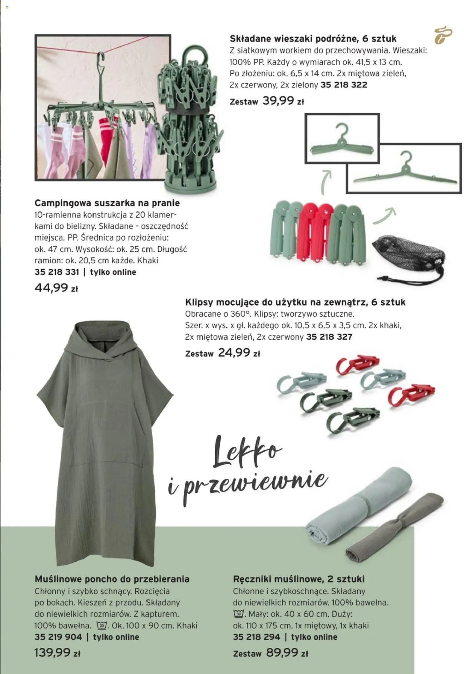 Tchibo promocje od 19.05.2026 | Strona: 21 | Produkty: Suszarka na pranie, Suszarka, Wieszaki