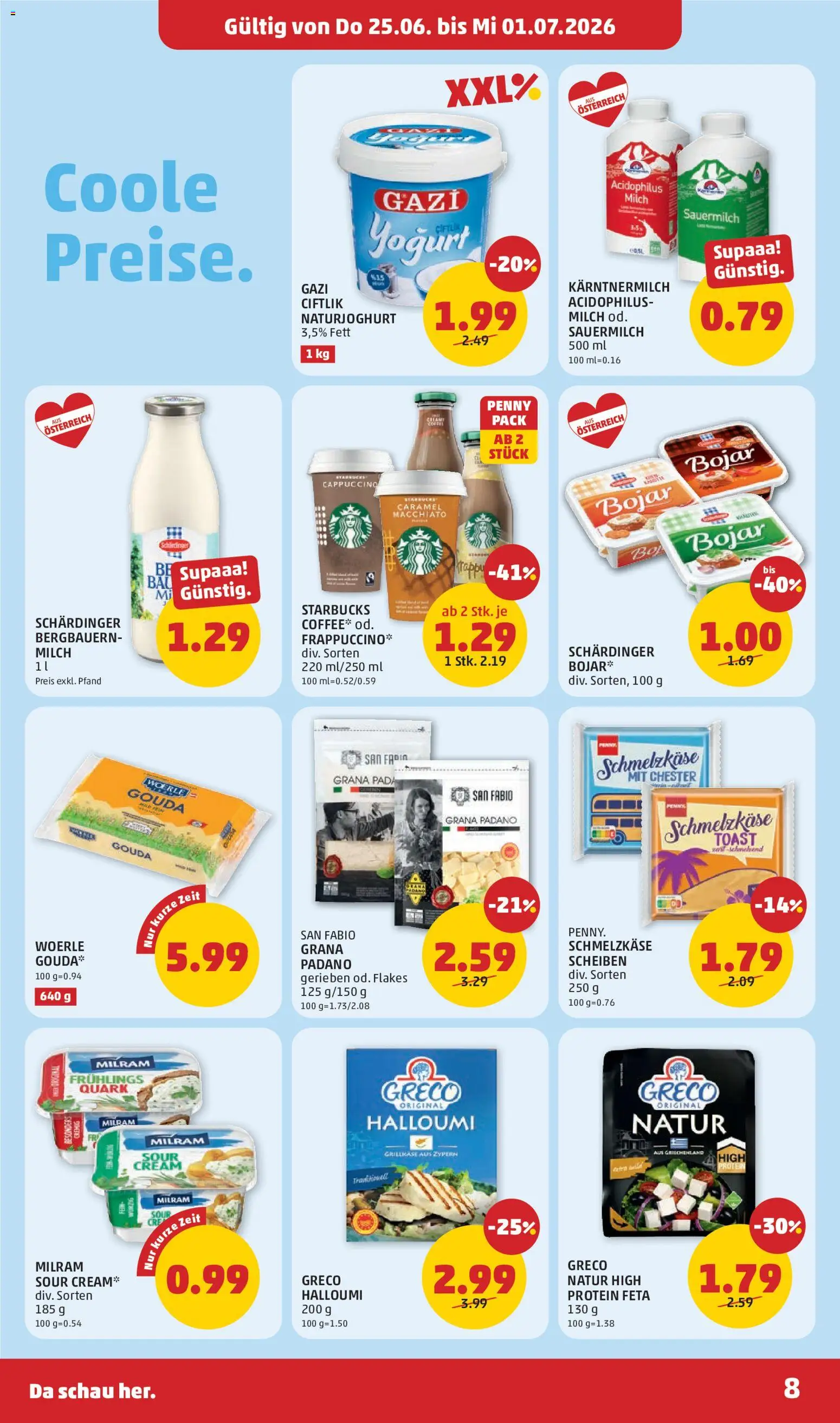Penny Markt Flugblatt gültig ab 25.06.2026 | Seite: 8