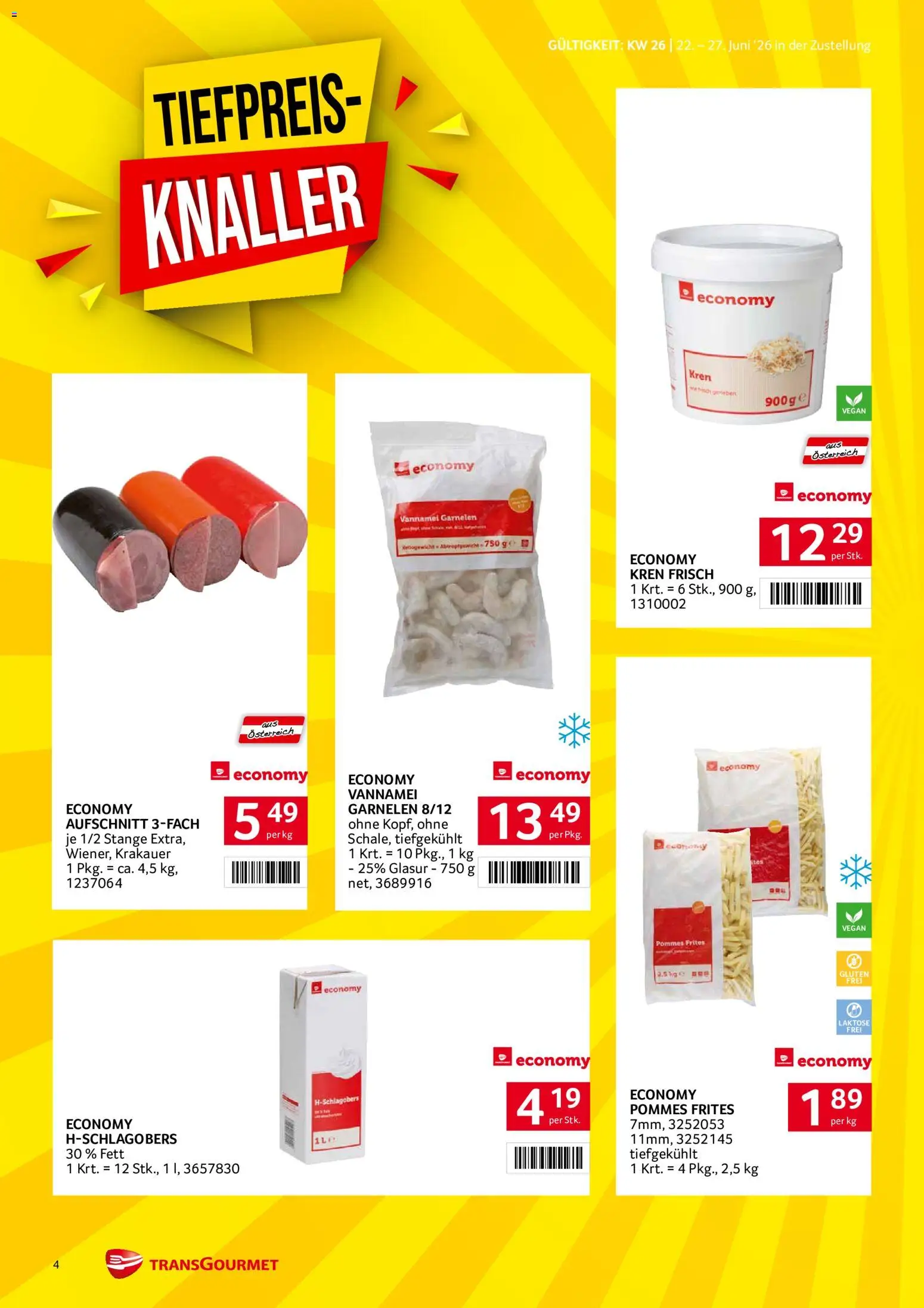 Transgourmet - Broschüre gültig ab 22.06.2026 | Seite: 4