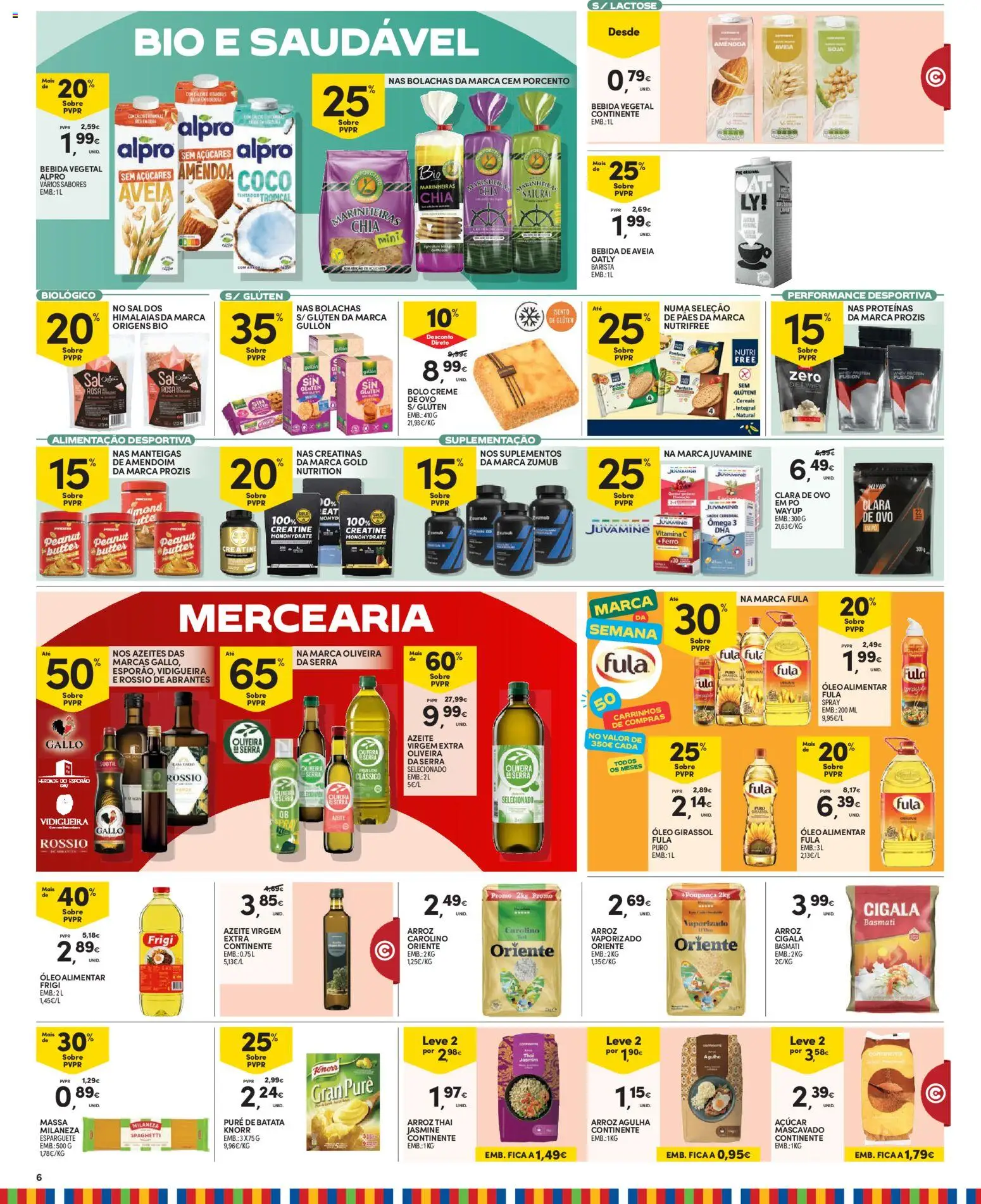 Continente folheto Madeira │ válido de 27/10/2026 | Página: 6 | Produtos: Mercearia, Arroz basmati, Sal, Bebida