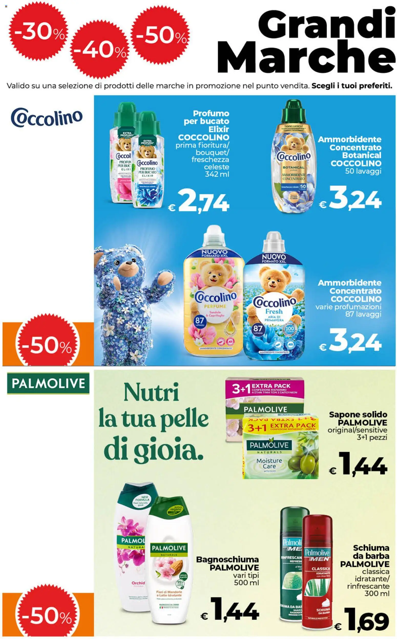 Volantino COOP del 18.06.2026 | Pagina: 6 | Prodotti: Sapone, Bagnoschiuma, Aloe vera, Profumo