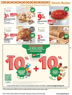 Auchan - Prévisualisation de PAIN NORDIQUE, 300 g, Soit le kg : 5€ valide à partir de 30/06/2026 | Page: 19