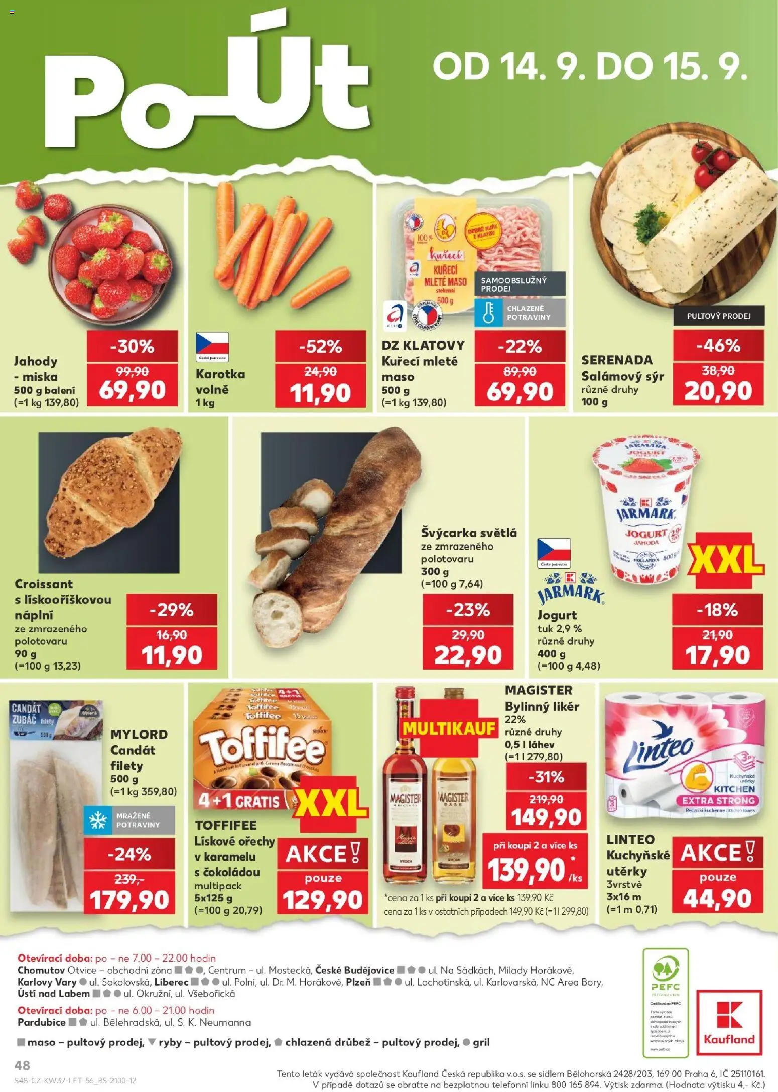 Kaufland leták - Chomutov od 09.09.2026 | Strana: 48