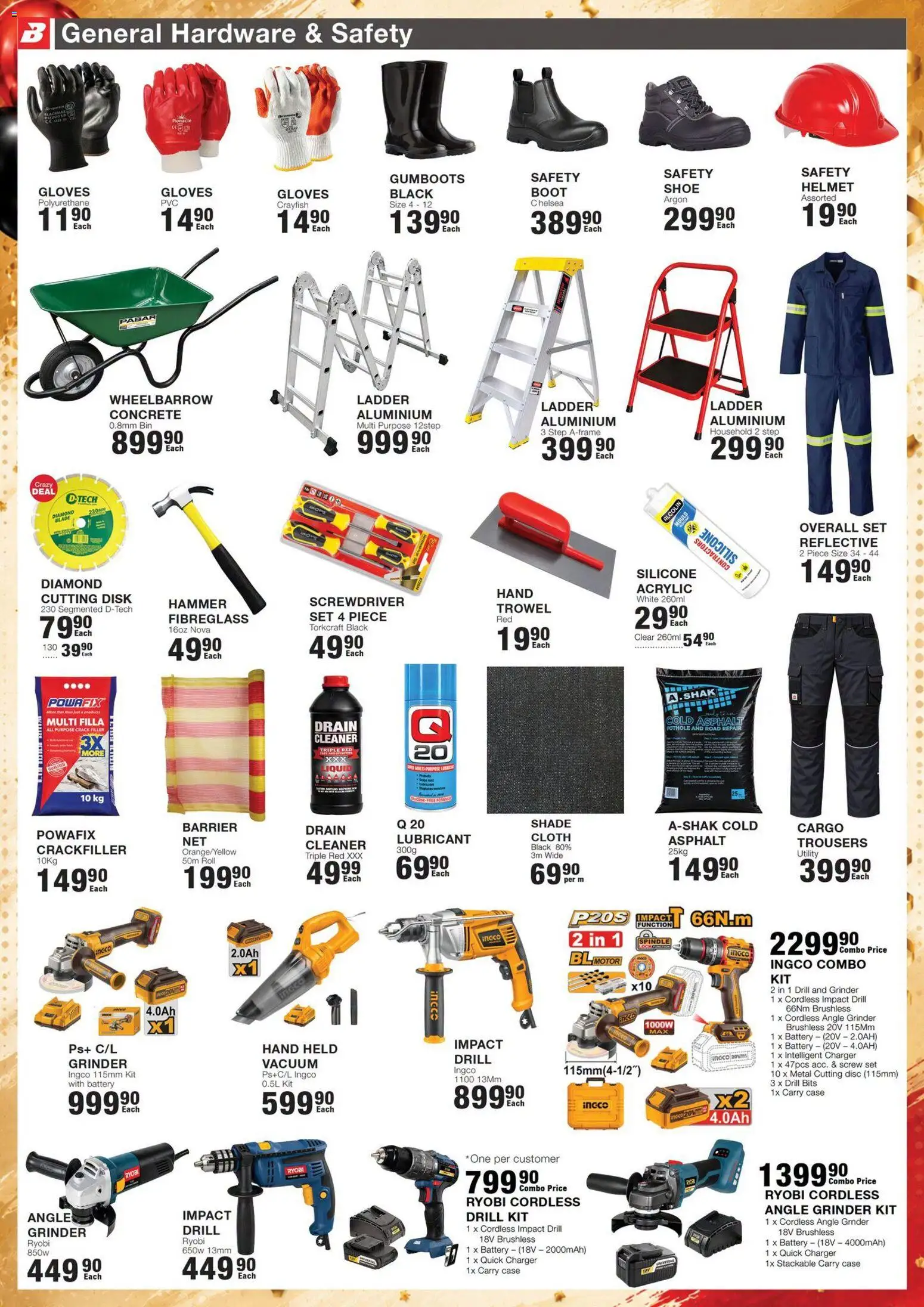 New Build It catalogue – valid from 19/09/2026 | Page: 10 | Products: Disk, Grinder, Drill, Angle grinder