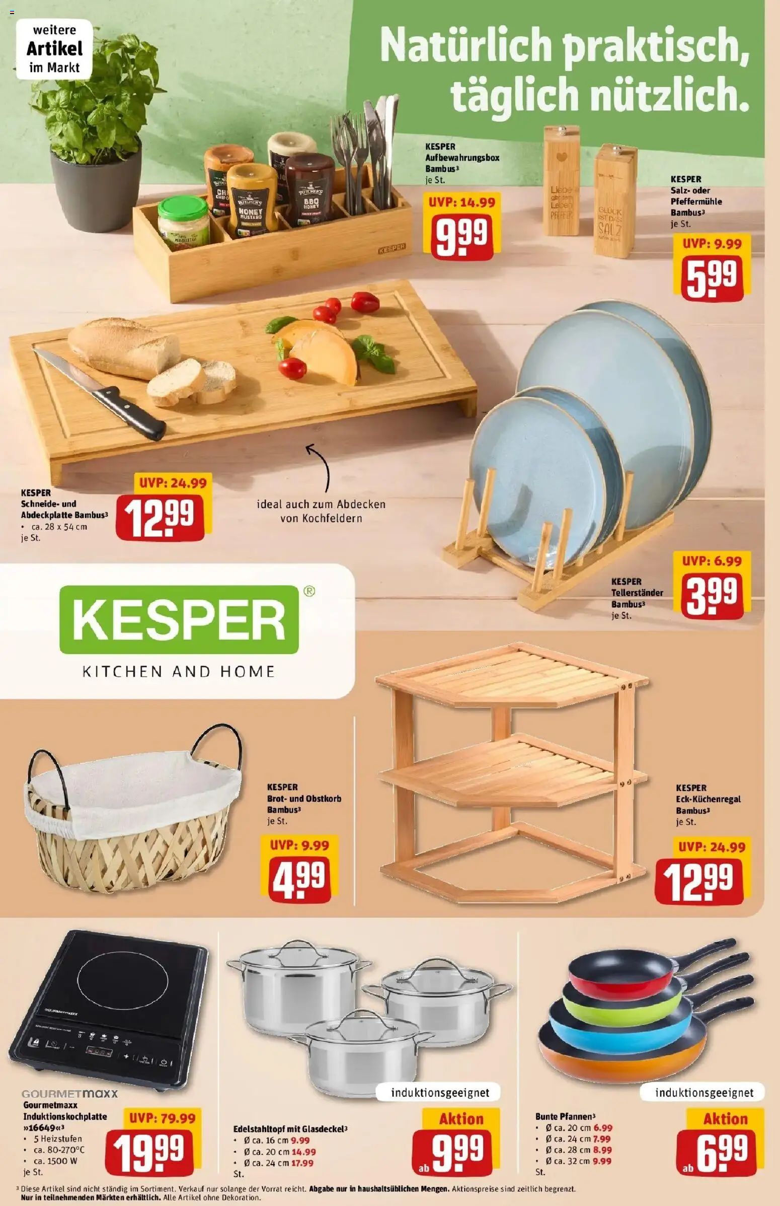 REWE Prospekt ab 24.08.2026 zum Blättern » Angebote | Seite: 24 | Produkte: Salz, Pfeffer, Brot