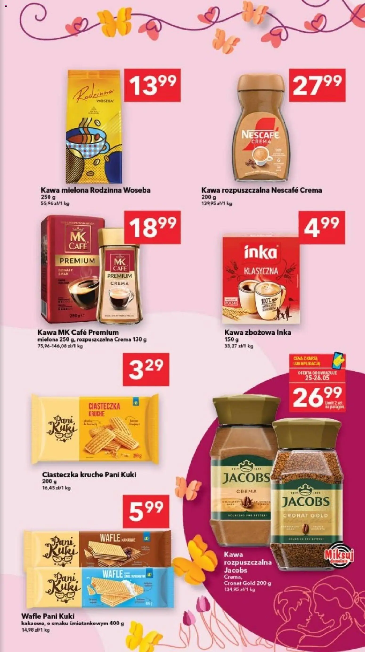 Lewiatan gazetka - Gdańsk od 21.05.2026 | Strona: 3 | Produkty: Karta, Nescafe, Kawa, Ciasteczka