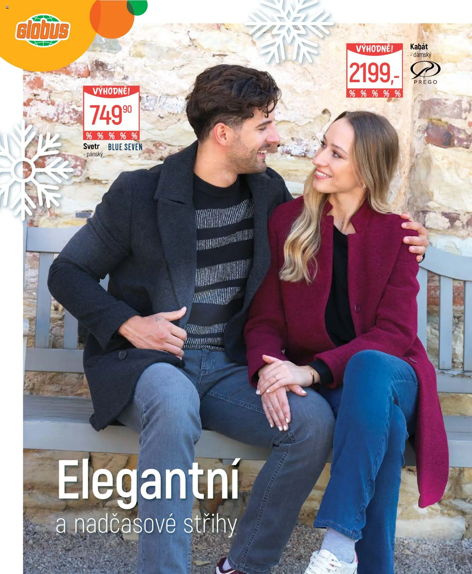 Globus leták - Zima od 13.10.2026 | Strana: 14 | Produkty: Svetr, Kabát, Globus