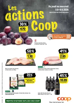 Coop aktionen FR ab 03.09.2026 gültig