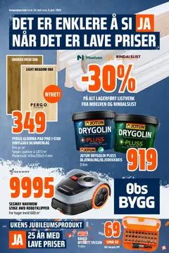 Forhåndsvisning av Obs Bygg kundeavis gyldig fra 24.05.2026