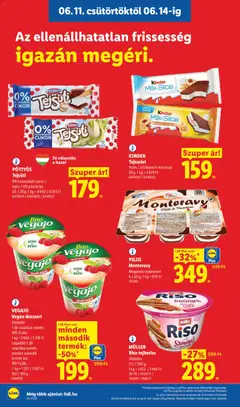 MÜLLER Riso tejberizs, Summer honey cake - amely érvényes a következő dátumtól: 11.06.2026 | Oldal: 10