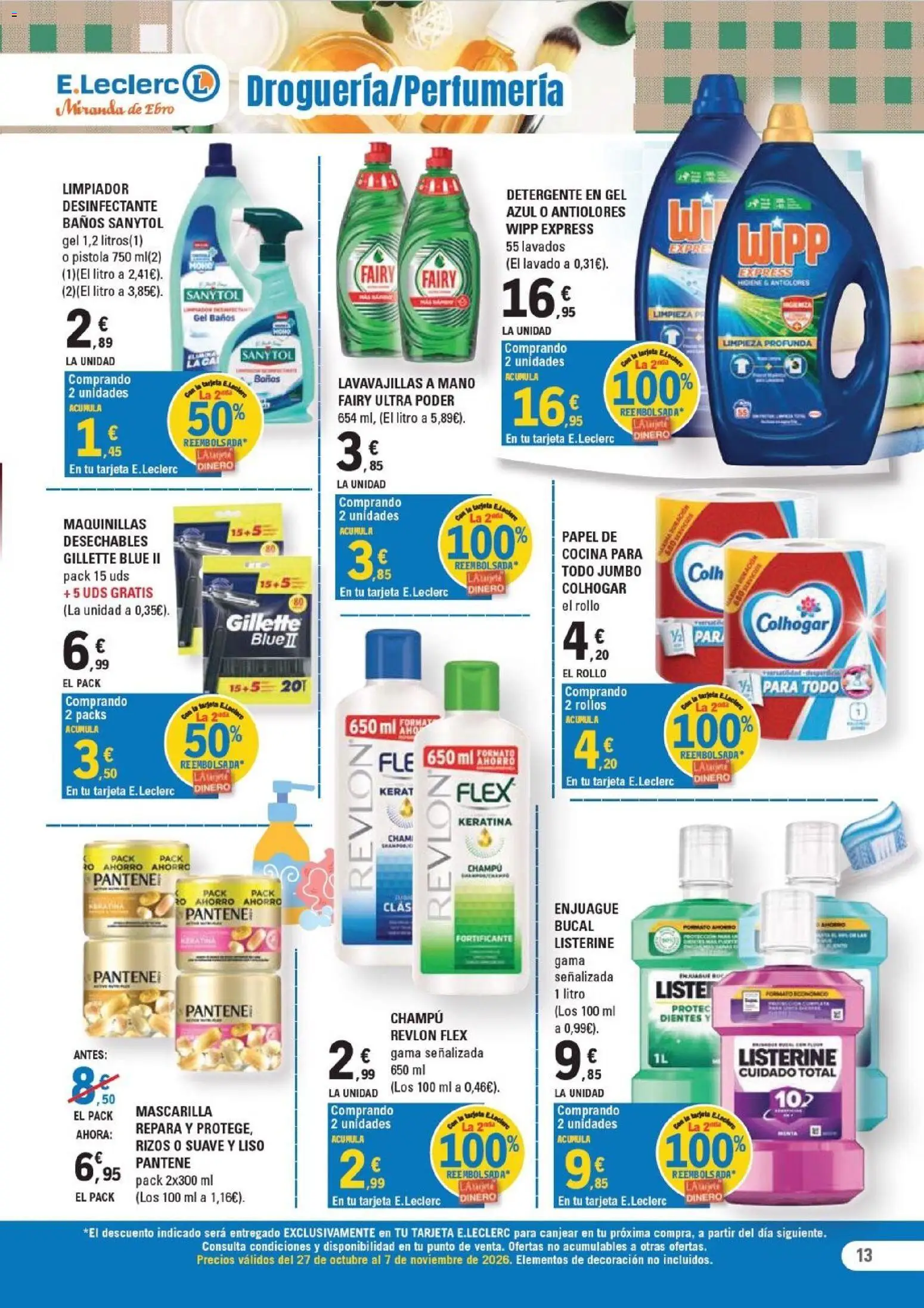 Folleto E.Leclerc - Página 13 - Ofertas válidas hasta el 7 de noviembre de 2026
