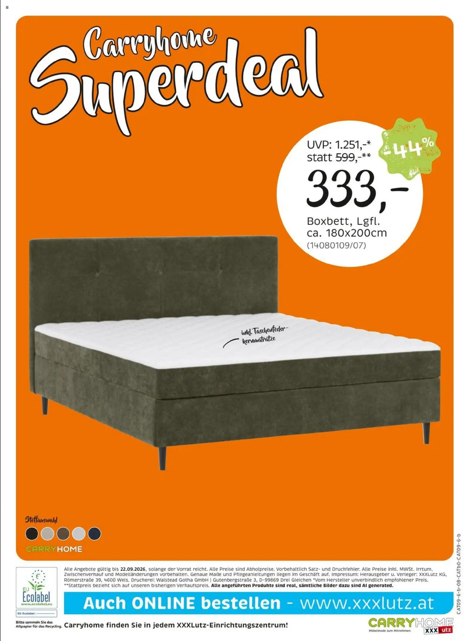 XXXLutz Carry Home gültig ab 08.09.2026 | Seite: 8