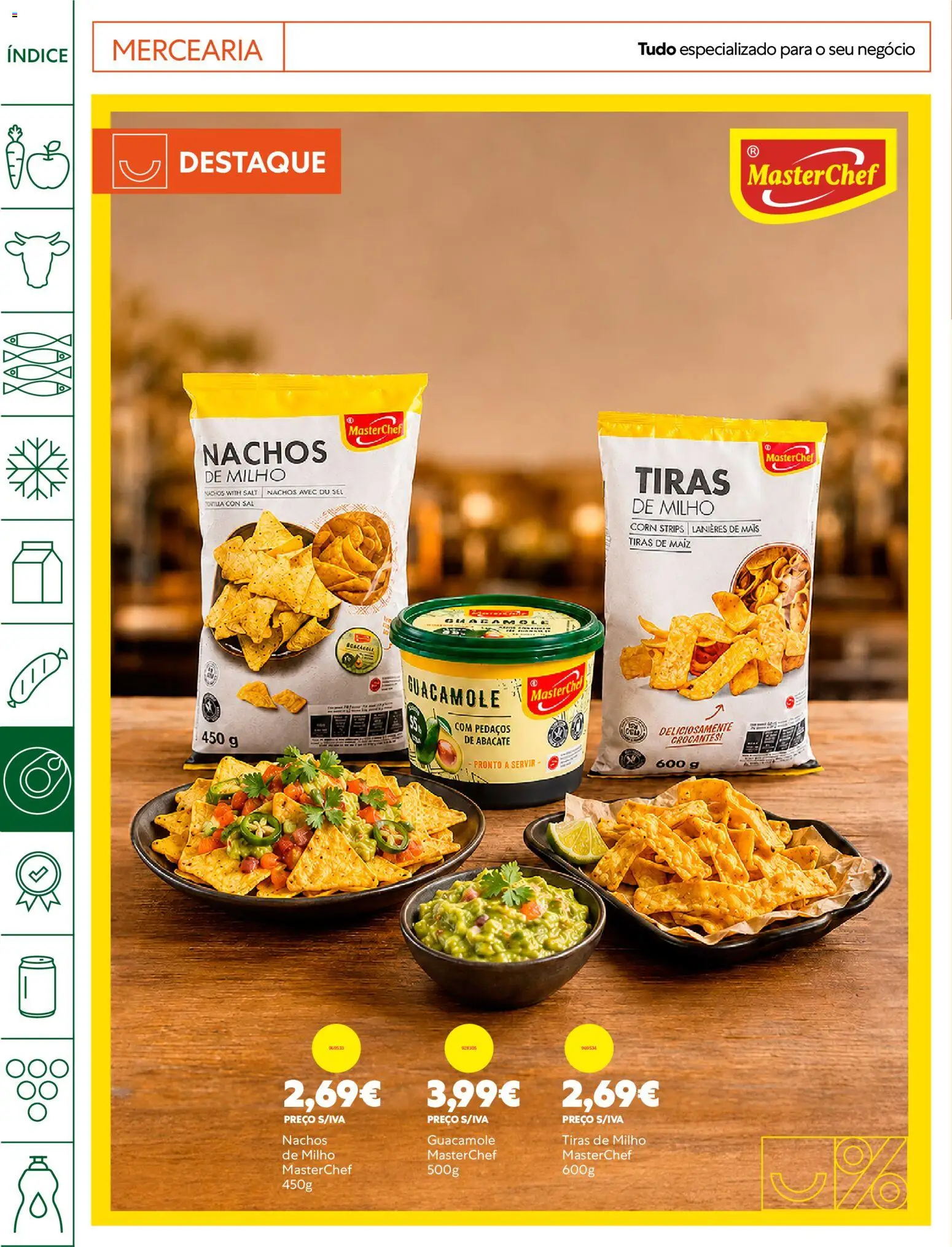 Recheio Horeca Madeira │ válido de 14/07/2026 | Página: 18 | Produtos: Sal, Abacate, Milho