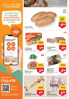 MPREIS Flugblatt ab 21.05.2026 gültig | Seite: 4 | Produkte: Rosinen, Jääkaappipakastin, Butter, Pizza
