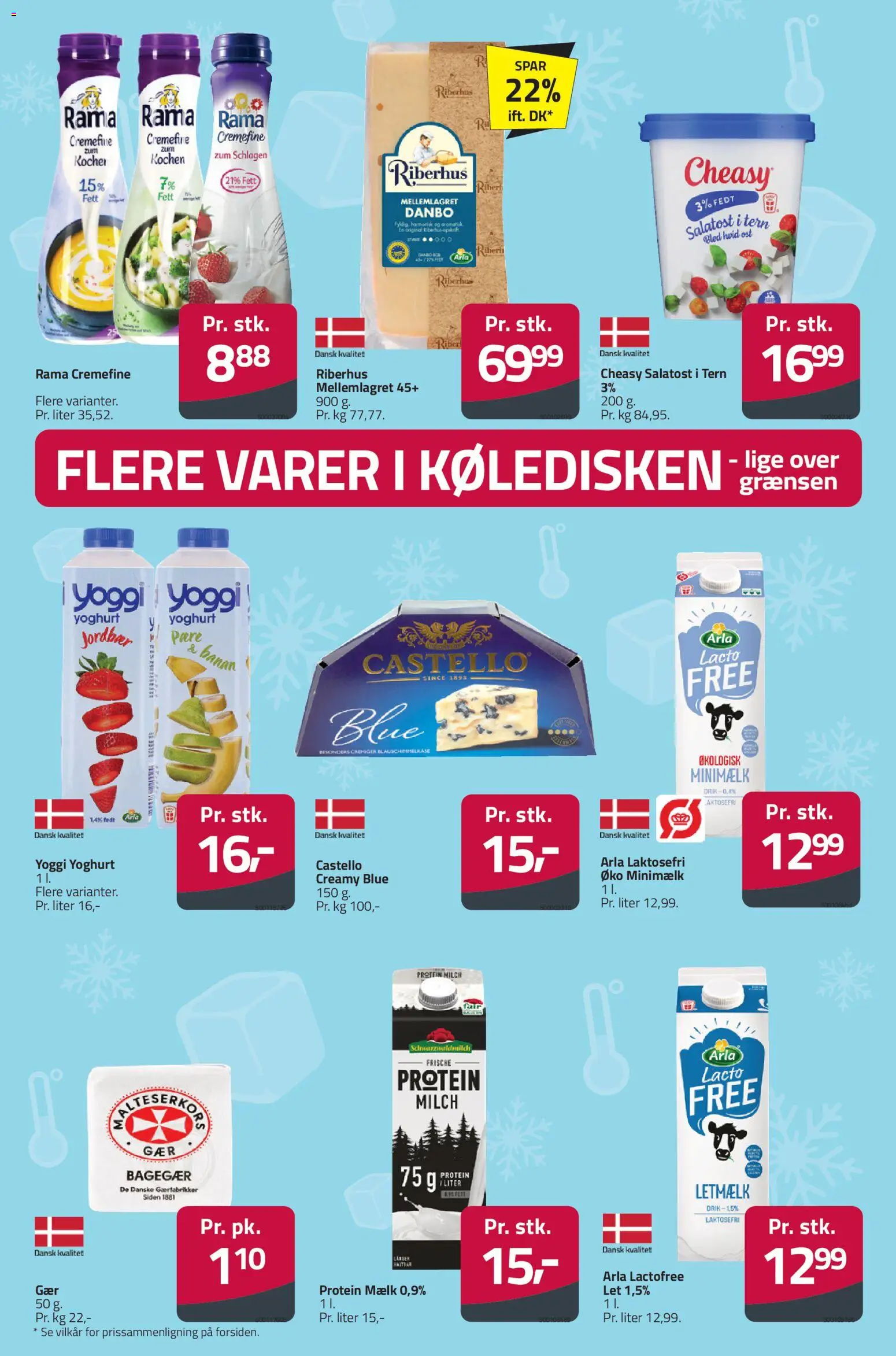 Fleggaard tilbudsavis – gyldig fra 02/09/2026 | Side: 48 | Produkter: Yoghurt, Jordbær, Salatost, Letmælk