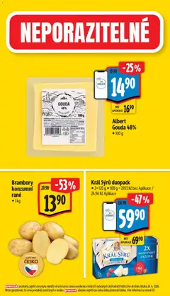Náhled letáku Brambory konzumní rané, Brambory konzumní rané • 1 kg od 01.07.2026 | Strana: 3 | Produkty: Gouda, Hermelín, Brambory