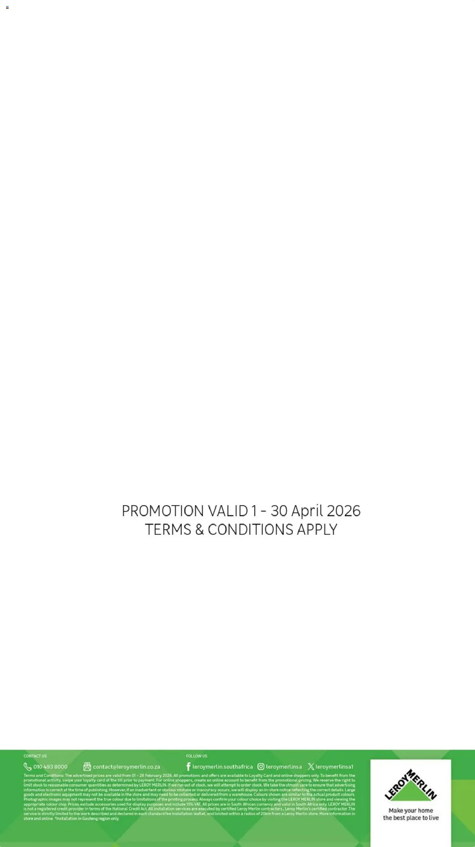 New Leroy Merlin catalogue – valid from 08.04.2026 | Page: 17 | Products: Sim, Tent