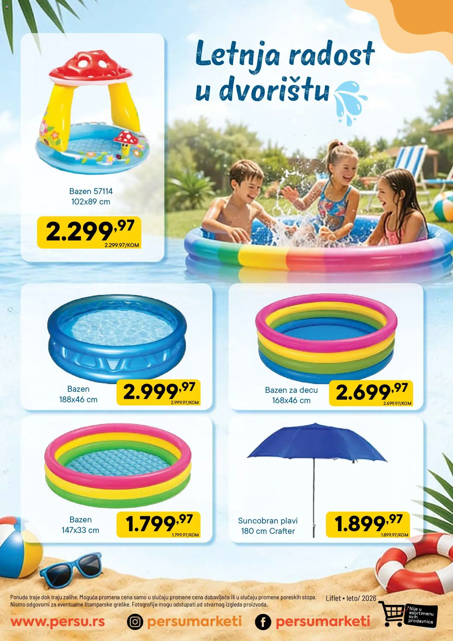 PerSu katalog - važi od 02.07.2026 | Strana: 20 | Proizvode: Suncobran