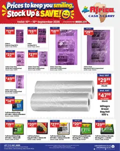 Africa Cash & Carry specials catalogue – valid from 10/09/2026 | Page: 54
