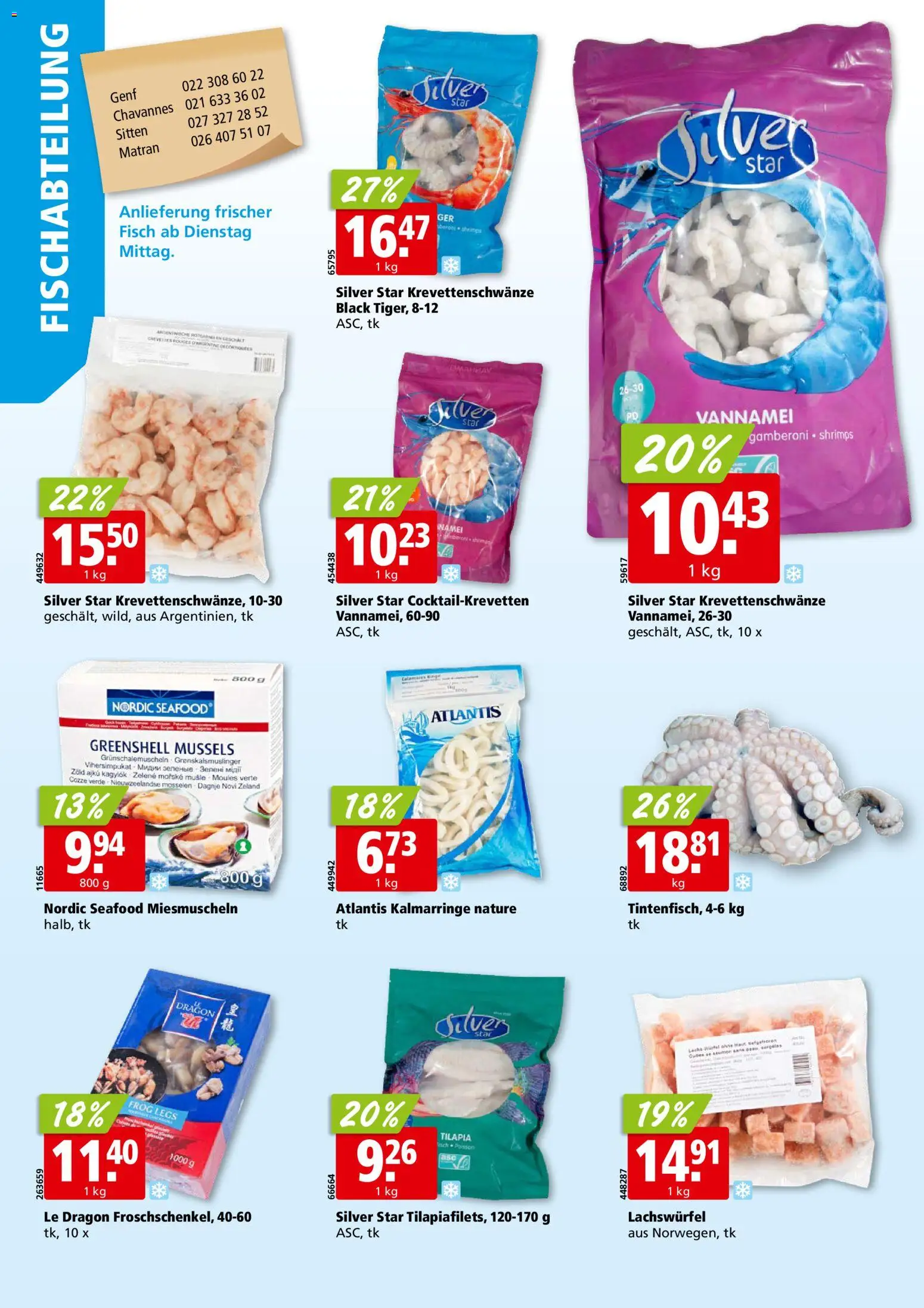 Aligro aktionen Chavannes, Matran, Genf, Sitten – gültig ab 17.08.2026 | Seite: 4 | Produkte: Lachs, Fisch