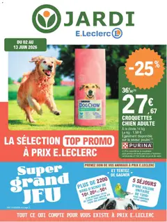 Brico E.Leclerc - Prévisualisation de Brico E.Leclerc Trafic Animalerie 5 - Grand Jeu valide à partir de 02.06.2026
